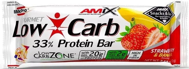 Протеинов бар Amix Low-Carb 33% протеин 60гр