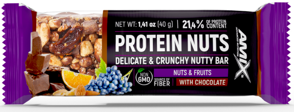 Протеинов бар с ядки Amix Protein Nuts 40гр