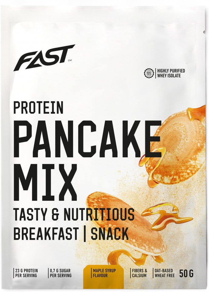 Pancakes protéinés FAST Protein Pancake Mix 50 g maple syrup