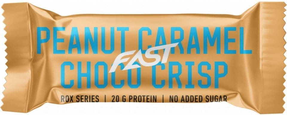 Barres et biscuits protéinés FAST FAST ROX 55g Peanut Caramel crisp 55g