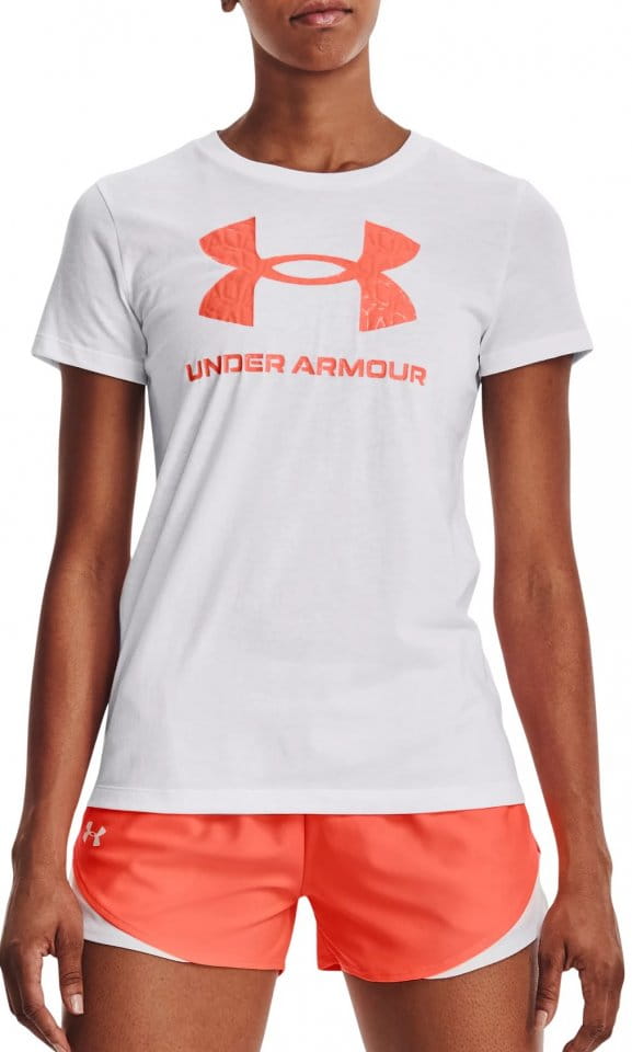 Тениска Under Armour UA SPORTSTYLE LOGO SS-WHT