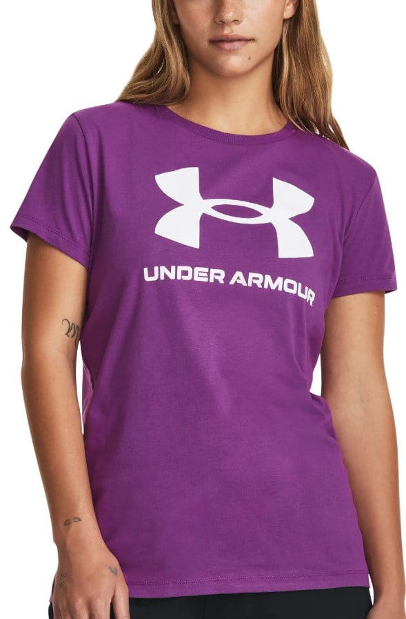 Тениска Under Armour UA W SPORTSTYLE LOGO SS-PPL