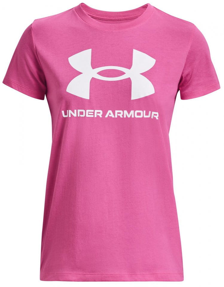 Тениска Under Armour UA SPORTSTYLE LOGO SS-PNK