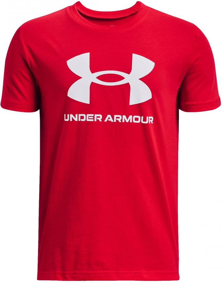 Тениска Under Armour UA SPORTSTYLE LOGO SS-RED