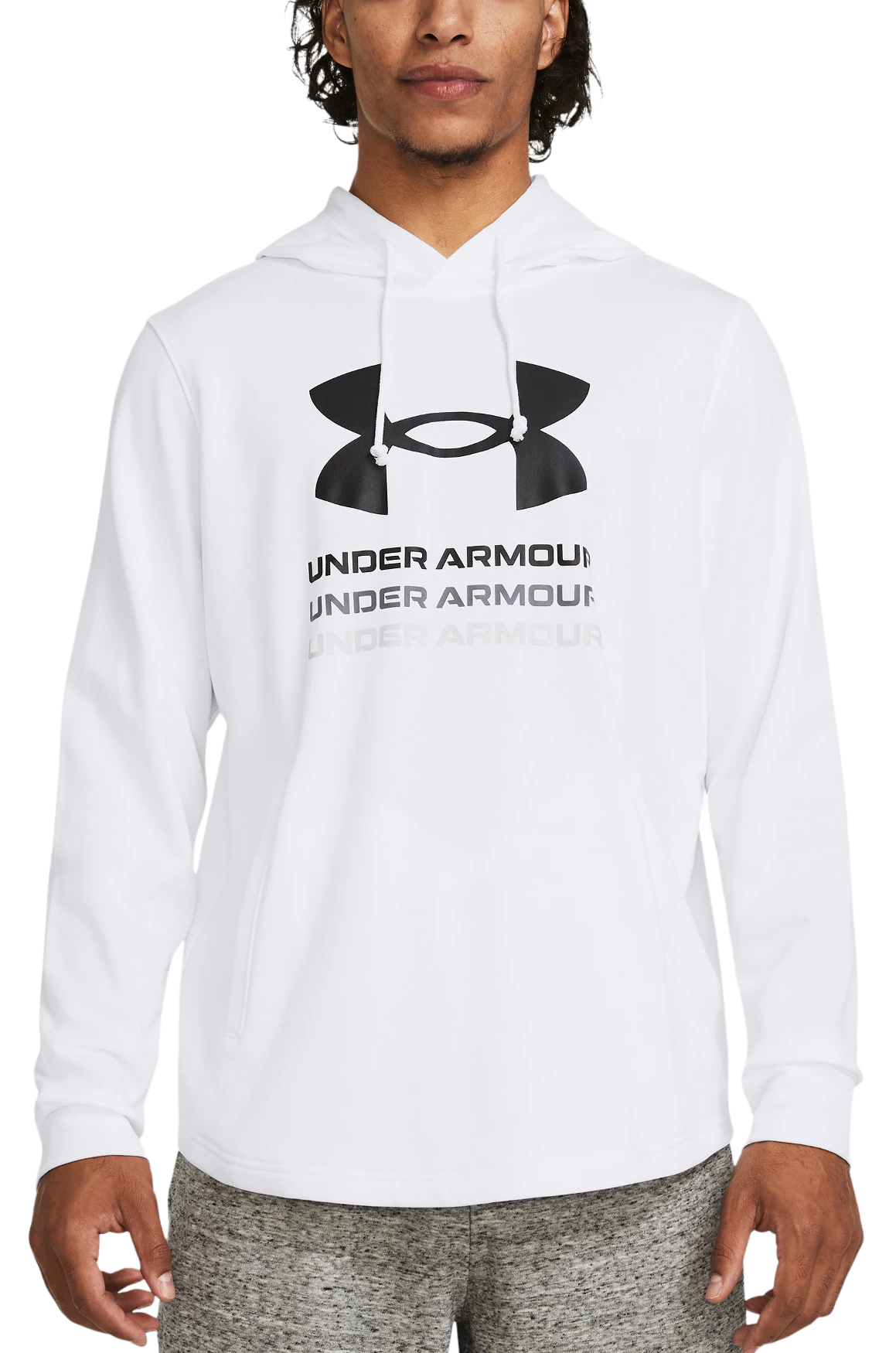 Суитшърт с качулка Under Armour Rival Terry Graphic Hoody