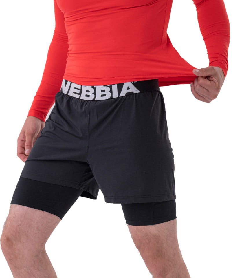 Шорти Nebbia Double-Layer Shorts with Smart Pockets