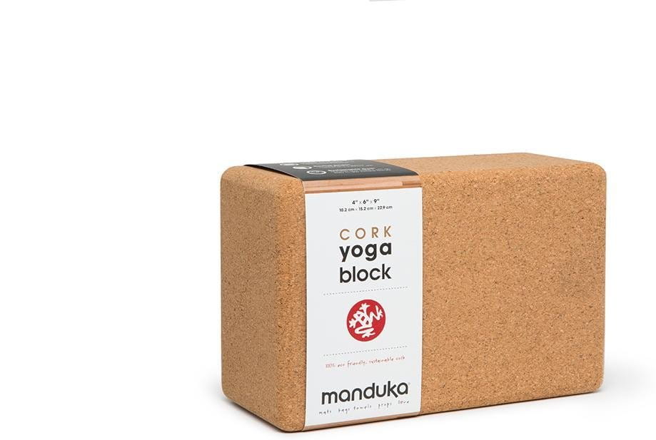 Йога блок Manduka CORK BLOCK