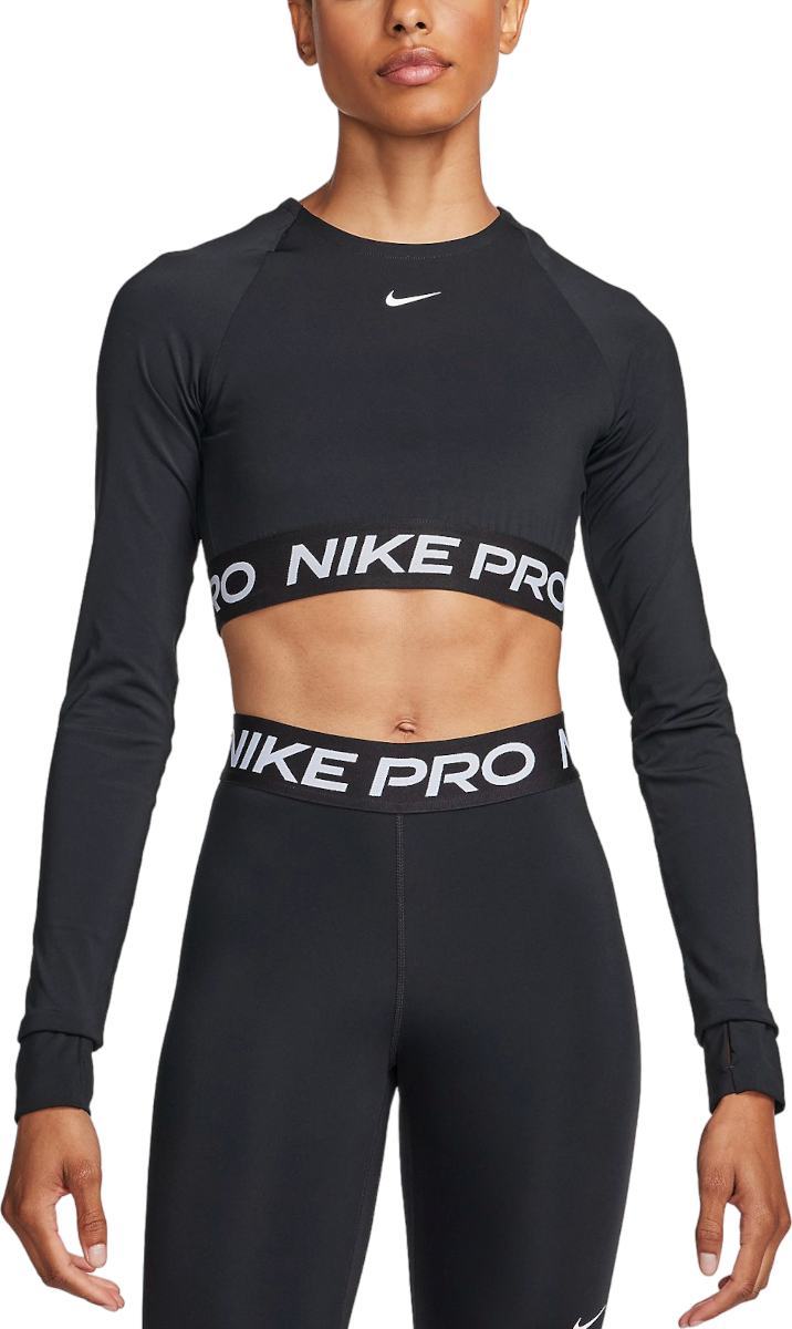 Тениска с дълъг ръкав Nike PRO DF 365 CROP LS