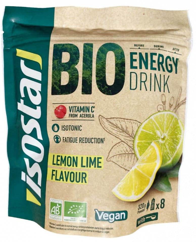 Био йонна спортна напитка на прах Isostar HYDRATE & PERFORM 320g лайм/лимон