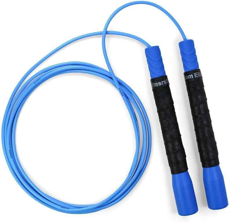 Въже за скачане ELITE SRS Pro Freestyle Jump Rope - Blue Handle/Blue Cord