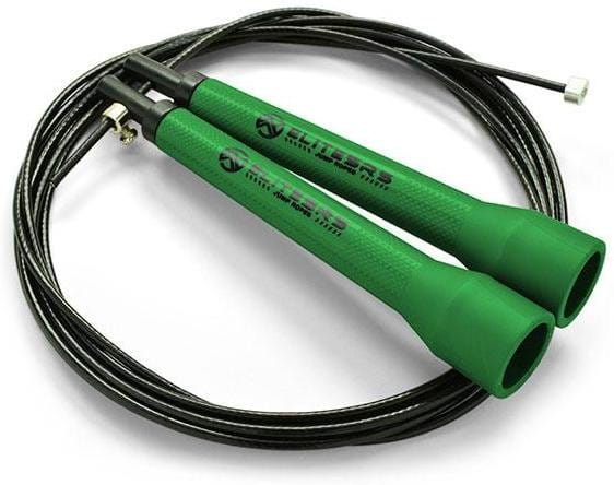 Въже за скачане ELITE SRS Ultra Light 3.0 Deep Green Handles / Black Cable